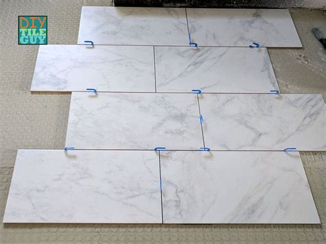 12 by 24 tile layout|How To Lay 12×24 Tile In Small Bathroom